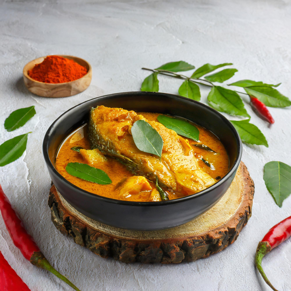 Sri Lankaanse viscurry — gerecht op de menu-overzichtspagina