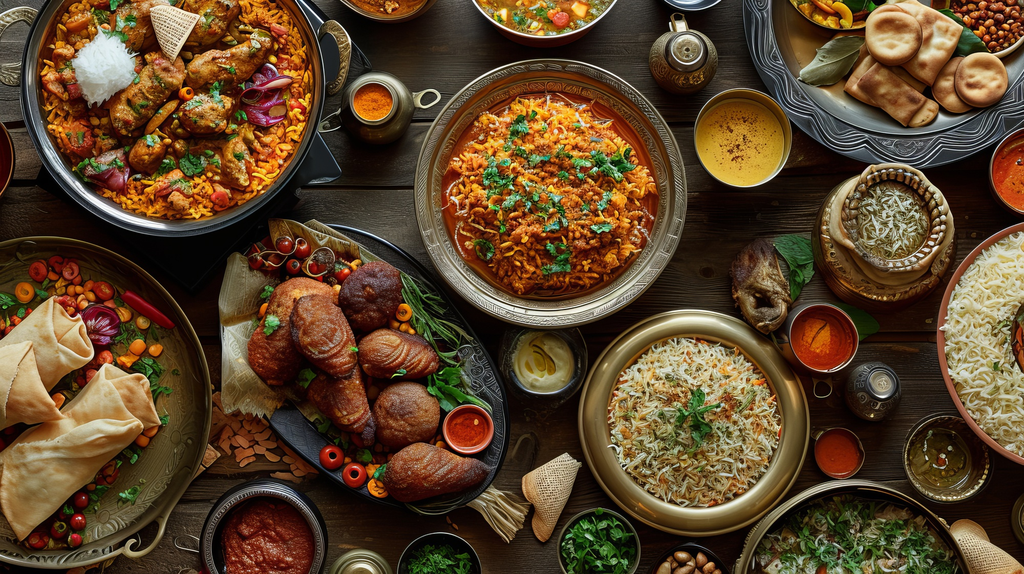 Indian menu